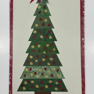 Christmas tree 21.5 x12